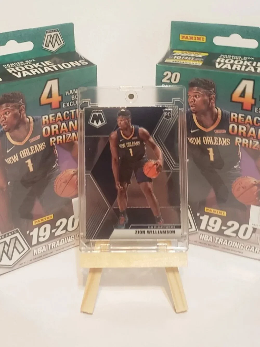 *Make an Offer* (2) Panini Mosaic Box Zion Williamson RC & Boxes